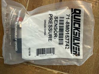 MERCURY QUICKSILVER OEM WATER PRESSURE SENSOR 8M0157742