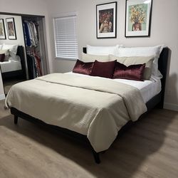 Black King Size Bed Frame