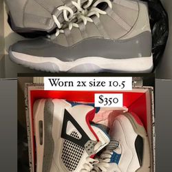 Cool Grey 11s & What The 4s 