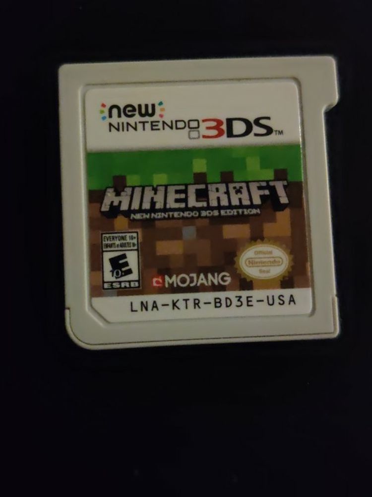 Minecraft Nintendo 3DS