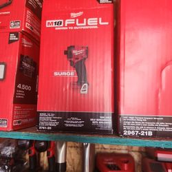 Milwaukee
M18 FUEL SURGE 18V Lithium-Ion Brushless Cordless 1/4 in. Hex Impact Driver (Tool-Only)