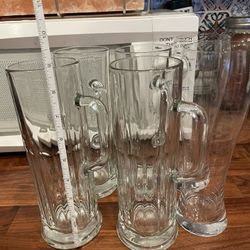 Oversized Large Beer Frosty Mugs Glasses 