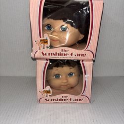 MISS MARTHA ORIGINALS~THE SONSHINE GANG~RED HAIR DOLL HEAD~1984~