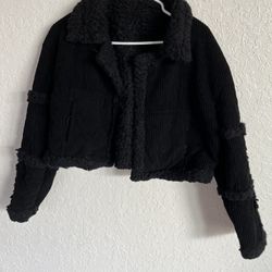 SHEIN Sherpa Fleece Jacket 