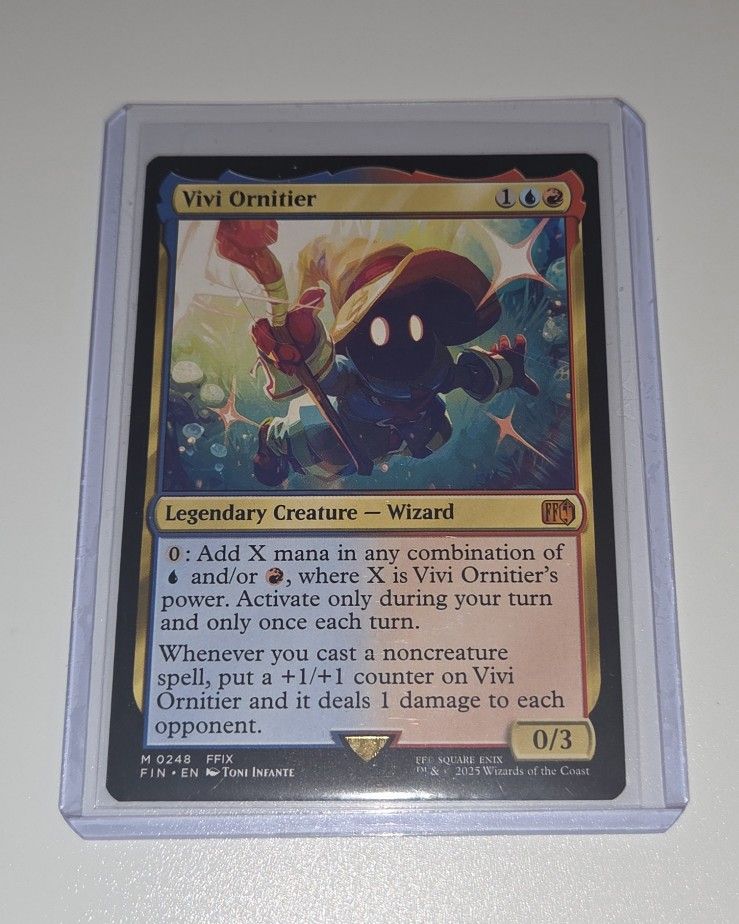 Magic The Gathering Final Fantasy Vivi Ornitier Mythic #0248 FFIX