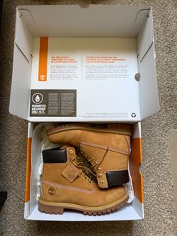 NEW Timberland Premium 6" Waterproof Boots 9.5 Wheat