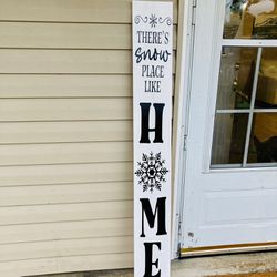 Winter Themed Sign
