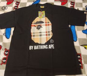 XL Bathing Ape x Burberry shirt
