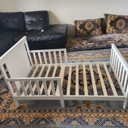 White Bed and Mattress 