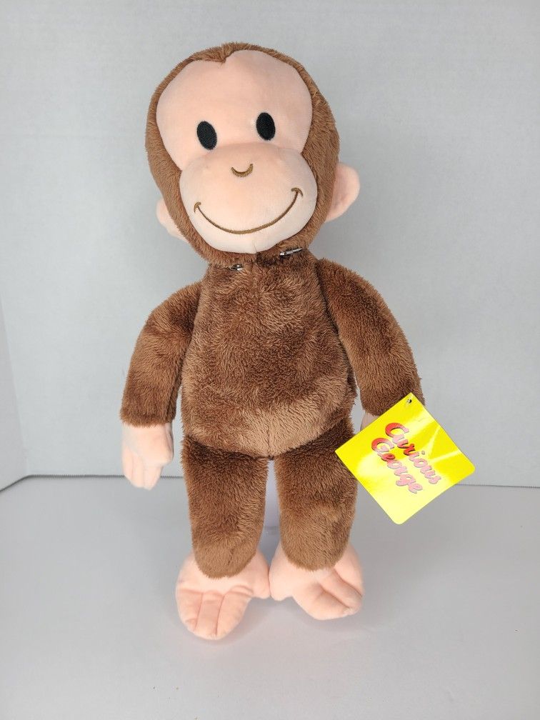 Kohl's Cares Curious George Plush Brown Monkey Stuffed Animal Plush With Tag 15"