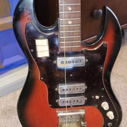 60's Conrad Bison Barritone Guitar - Matsumoku MIJ