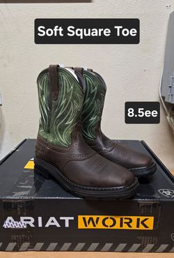 Ariat work boots sz 8.5ee SOFT TOE
