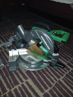 Metabo HPT Compound Miter Saw 10" 255 mm