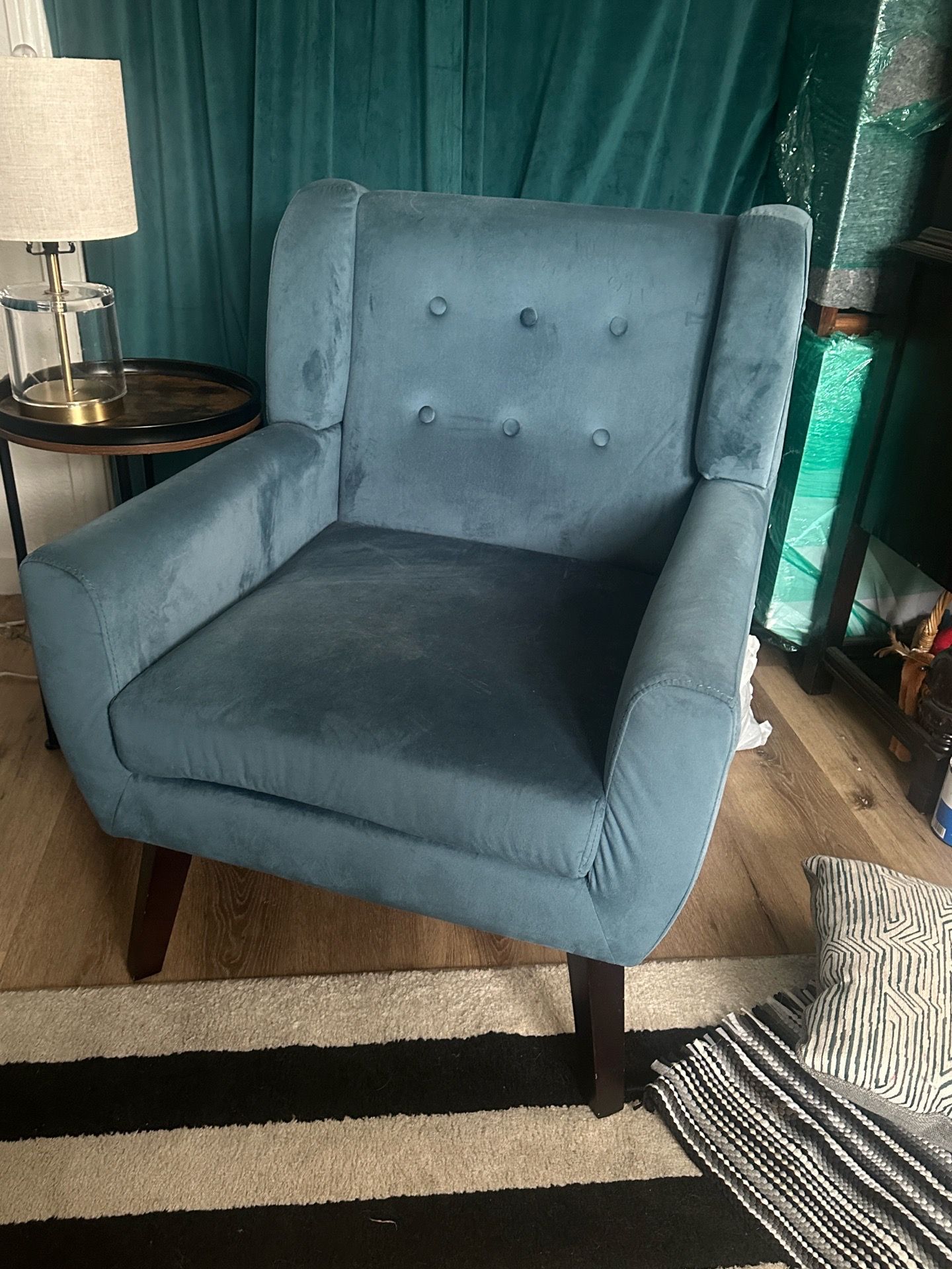Two One Seater Chairs