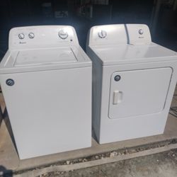 Amana washer and electric dryer set