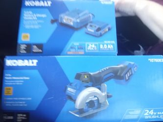 Brand new multi material saw cordless with battery and charger
