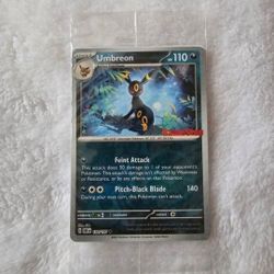 Pokemon Umbreon Stamped Promo Card!