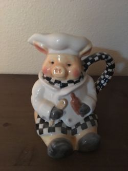 Chef Pig Cream & Sugar