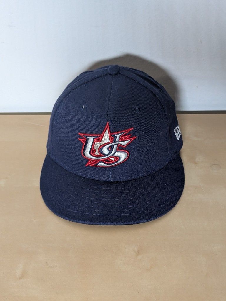 New Era USA World Baseball Classic WBC 59fifty Fitted Hat Cap Official Size 6 5/8