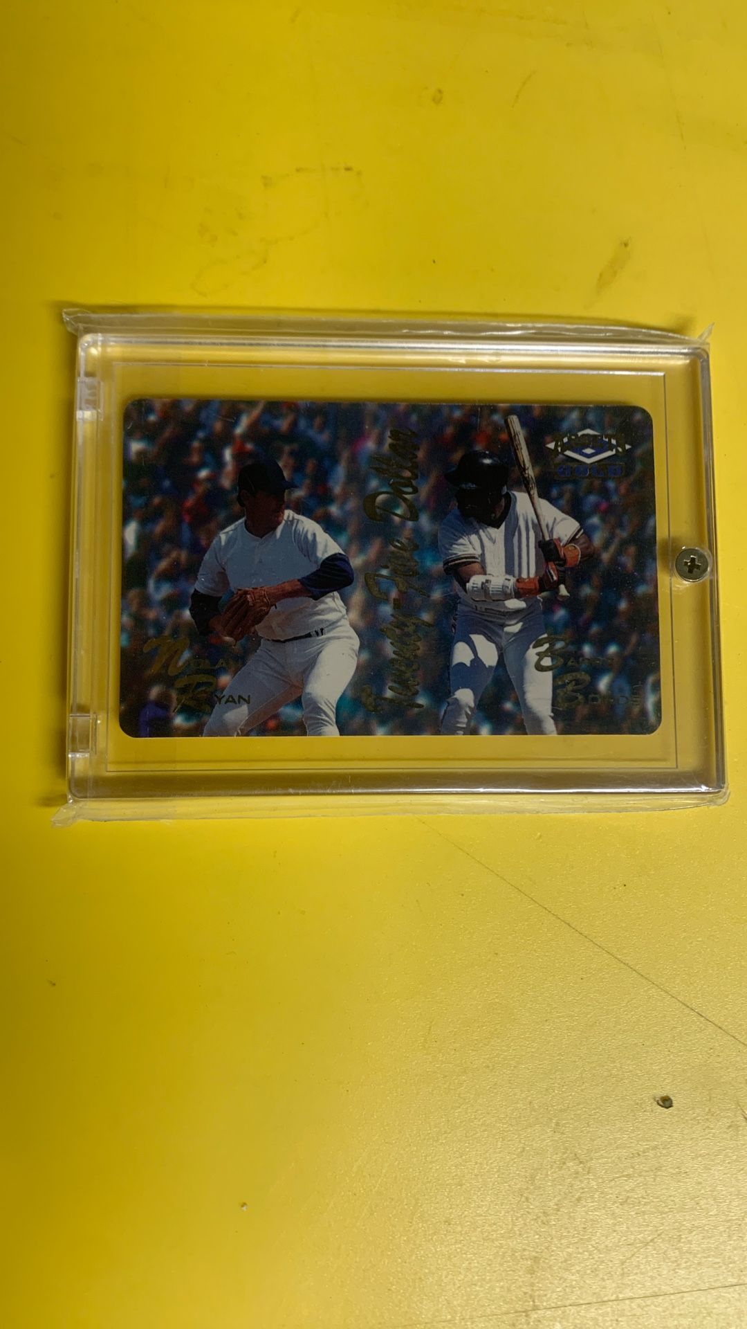 Nolan Ryan Barry Bonds Sealed UNUSED PHONE CARD