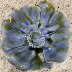 Stangl Caribbean Hand Painted Flower Bowl 7.5"