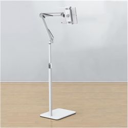 Long Arm Tablet Stand Phone Holder Adjustable Metal Tablet Holder,