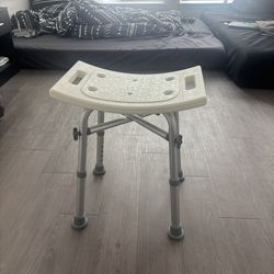 Shower Bench with 8 Adjustable Heights