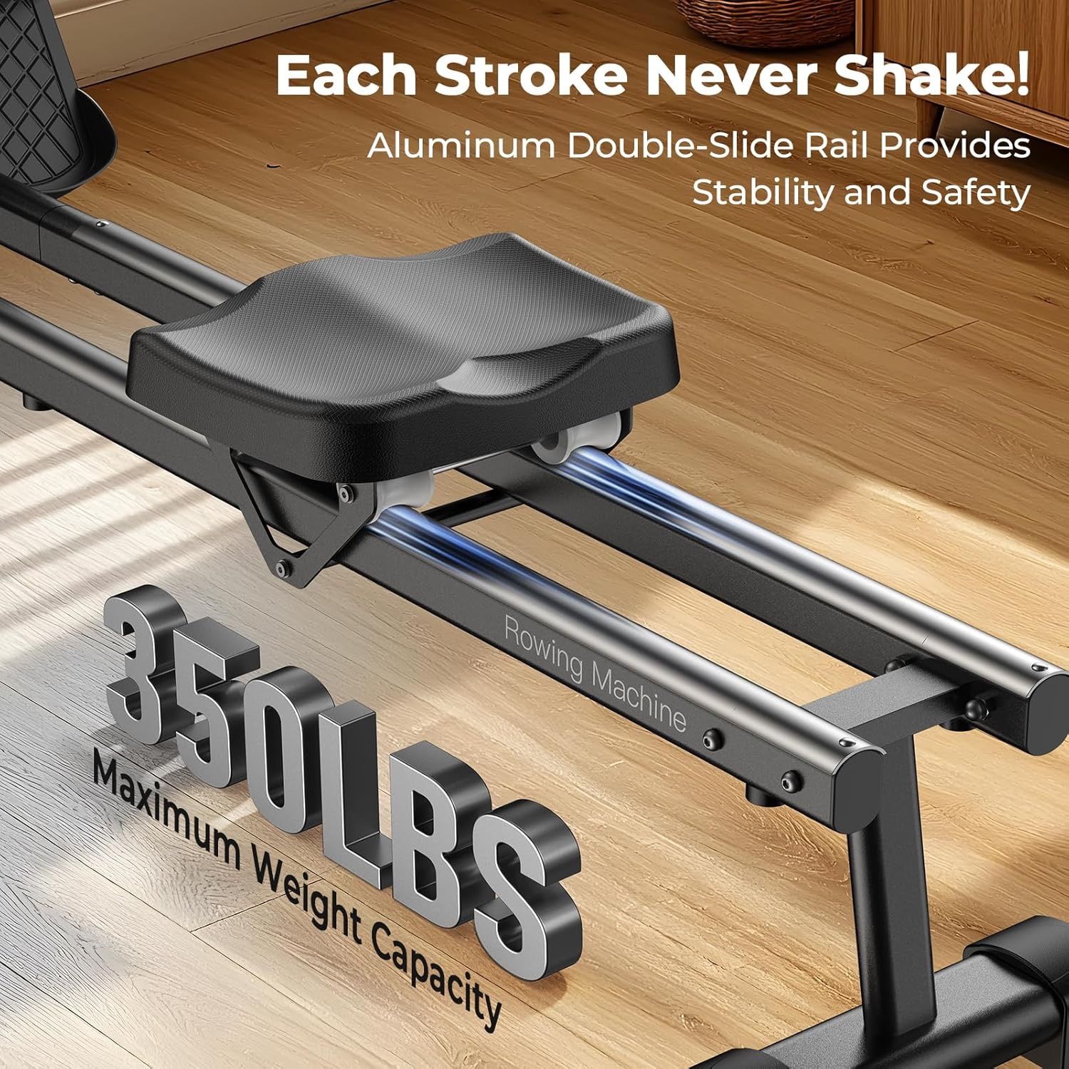 Magnetic/Water Rowing Machine