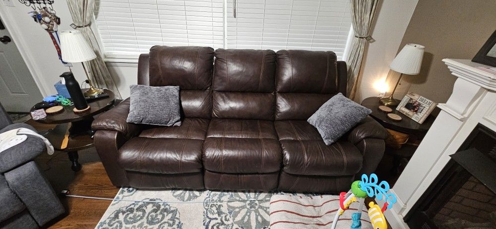 Leather Couch