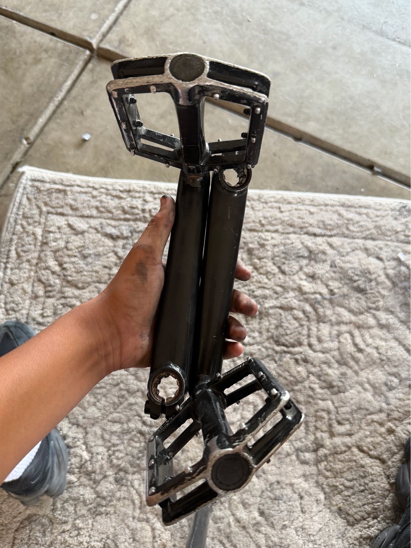 Black crank arms: 40$ OBO