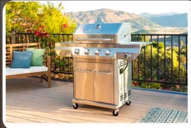 BRAND NEW PROPANE GAS BBQ GRILL WITH 🔥 BURNER SIDE