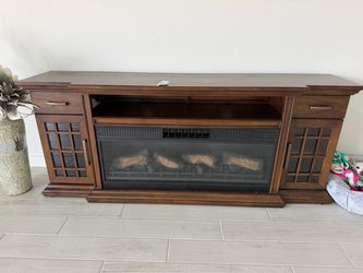 Fireplace TV Stand