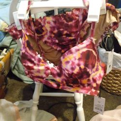 Bikini Bathing Suit Medium Bottoms And 34C Top