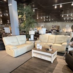 Power Reclining Sofa And Loveseat