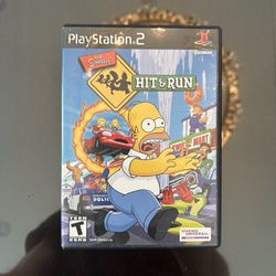 Simpsons Hit And Run Ps2