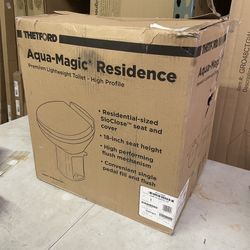 Aqua-Magic Residence RV toilet / High Profile / White - Thetford 42169