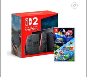 Nintendo Switch 2 + Super Mario Galaxy 1&2 Bundle
