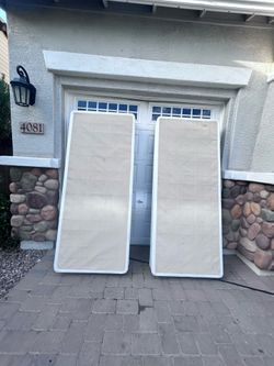 Twin Box Springs Set of 2 king mattress - can deliver!