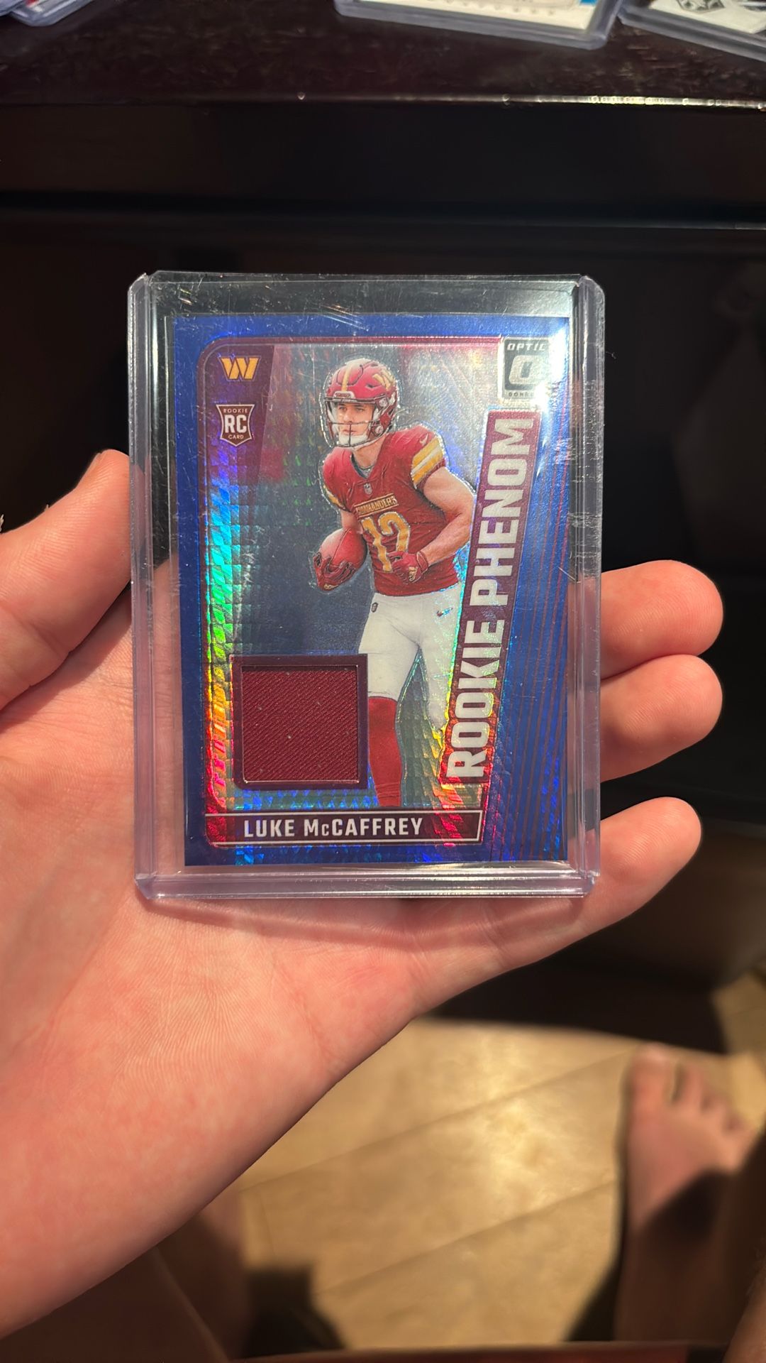 Luke McCaffrey Football Card