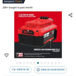Brand New Craftsman Battery