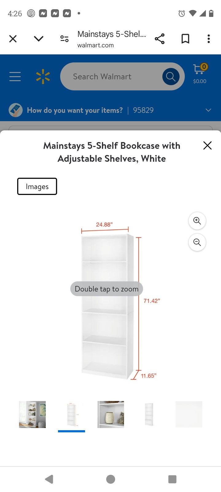 White Bookcase
