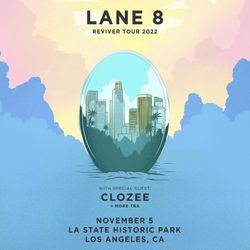 Lane 8 Reviver tour- LA Historic Park Ticket 11/5 