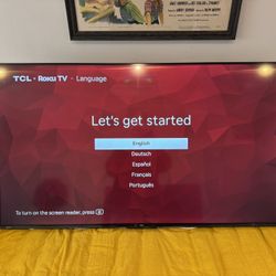 55” TCL 4-Series Roku Smart TV – 4K UHD w/ Remote