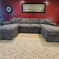 U Shaped Sectional Sofa New ✅$399 No Tax 