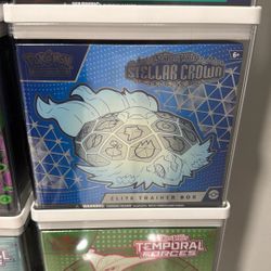 Stellar Crown Etb Elite Trainer Box Pokemon