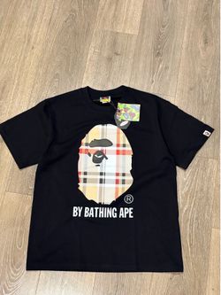 Black bape shirt size medium