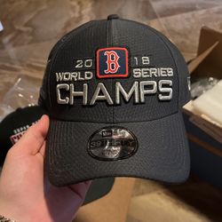 MLB 2018 Boston Red Sox Work Series Champs Hat 