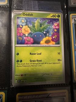Oddish SVP 102 Pokémon Promo Card