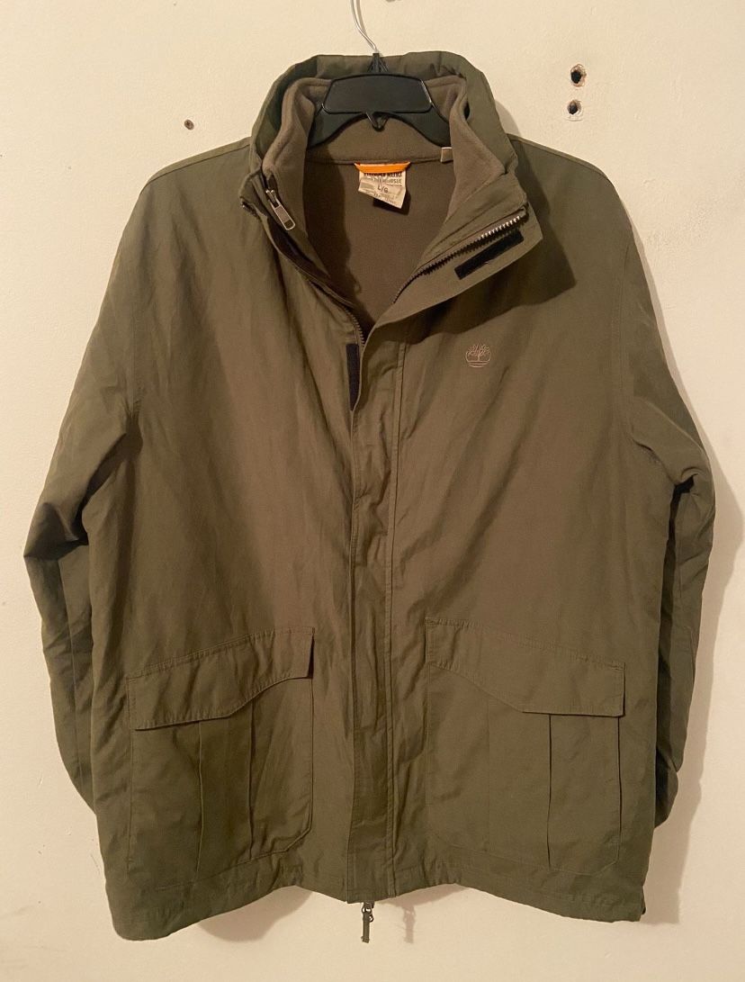 Timberland Soft Shell Jacket Size Large Men (Used)