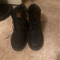 Black Timberlands 